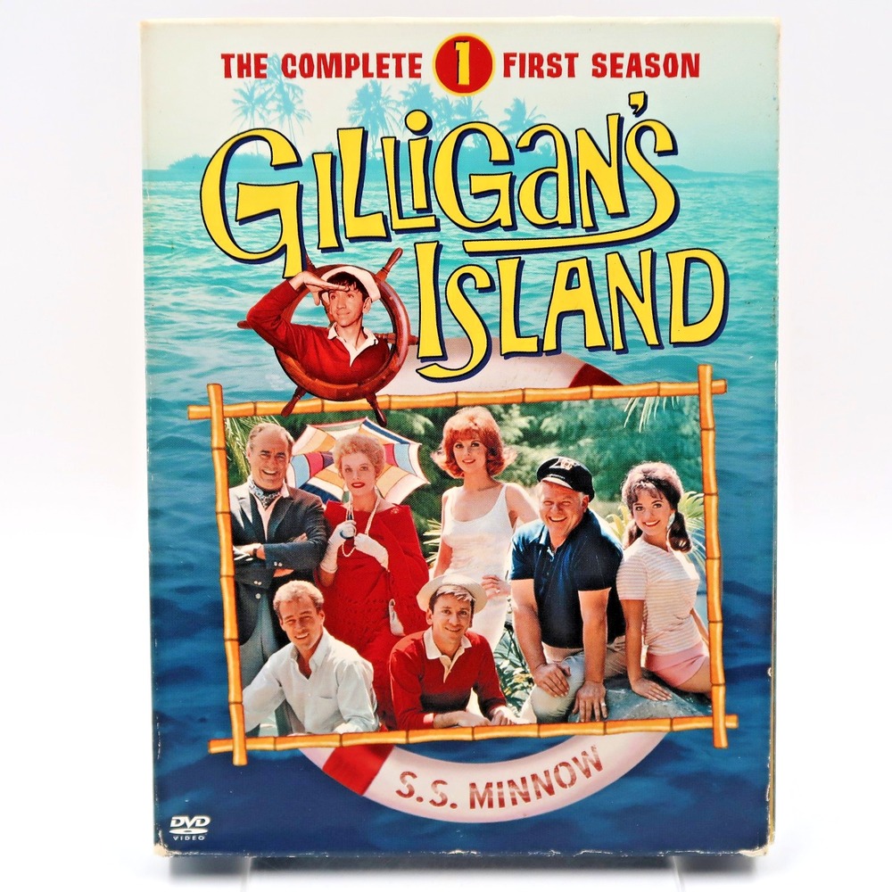 Gilligans Island The Complete First Season DVD 1964 3-Disc Bob Denver Alan Hale
